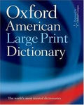 Oxford American large print dictionary.