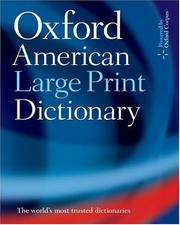 Oxford American large print dictionary.