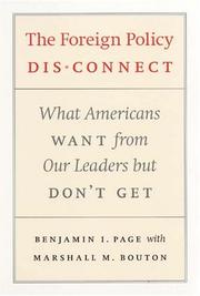 The Foreign Policy Disconnect