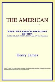 The American (Webster's French Thesaurus Edition)