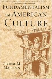 Fundamentalism and American culture