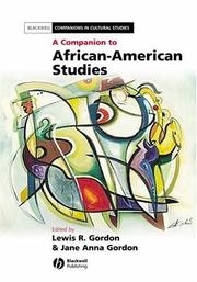 A companion to African-American studies