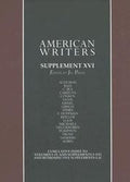 American Writers, Supplement XVI