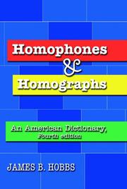 Homophones and Homographs
