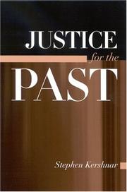 Justice for the Past (Suny Series in American Constitutionalism)