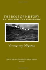 The role of history in Latin American philosophy