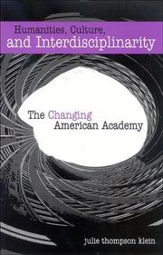 Humanities, Culture, And Interdisciplinarity
