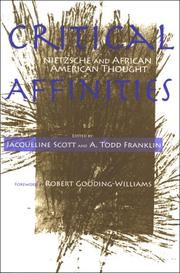 Critical affinities