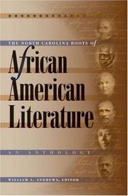 The North Carolina roots of African American literature