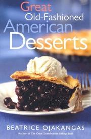 Great old-fashioned American desserts