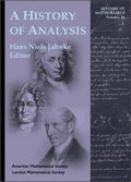 A History of Analysis (History of Mathematics, V. 24)