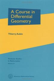 A course in differential geometry