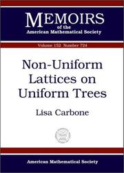Non-Uniform Lattices on Uniform Trees (Memoirs of the American Mathematical Society)