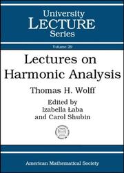 Lectures on Harmonic Analysis (University Lecture Series)