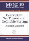 Descriptive Set Theory and Definable Forcing (Memoirs of the American Mathematical Society)