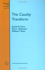 The Cauchy transform