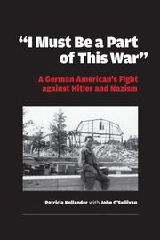 "I must be a part of this war"