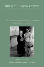 Nursing History Review Volume 14