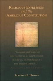 Religious expression and the American Constitution