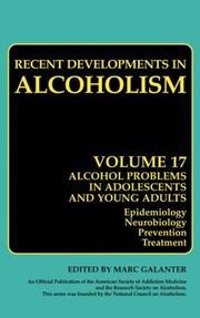 Recent Developments in Alcoholism 