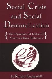 Social Crisis and Social Demoralization