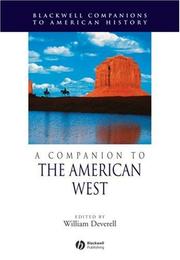 A Companion to the American West (Blackwell Companions to American History)