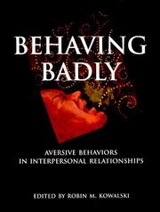 Behaving Badly