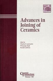 Advances in joining of ceramics