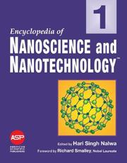 Encyclopedia of Nanoscience and Nanotechnology, Volumes 1-10