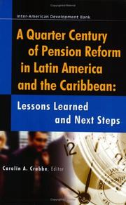 A Quarter Century of Pension Reform in Latin America and the Caribbean