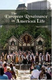 The European Renaissance in American Life