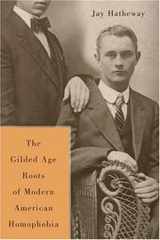 The Gilded Age Construction of American Homophobia