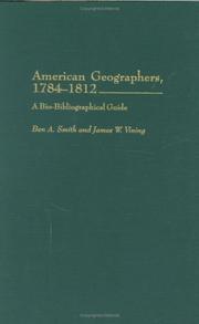 American geographers, 1784-1812