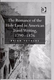 The Romance of the Holy Land in American Travel Writing