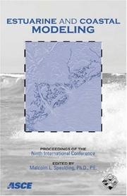 Estuarine and Coastal Modeling (proceedings of the ninth international conference)