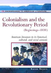 Colonialism and the revolutionary period
