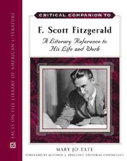 Critical Companion to F. Scott Fitzgerald