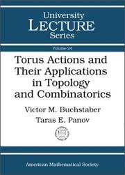 Torus Actions and Their Applications in Topology and Combinatorics