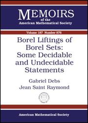 Borel Liftings of Borel Sets