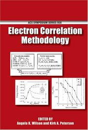 Recent Advances in Electron Correlation Methodology (Acs Symposium Series)