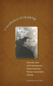 A Vocabulary of Thinking