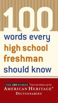 100 words every high school freshman should know