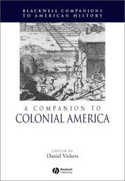 A companion to colonial America