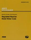 Regulated riparian model water code