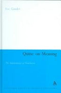 QUINE ON MEANING.