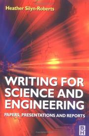 Writing for science and engineering
