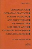 Consensus on Operating Practices for the Sampling and Monitoring of Feedwater and Boiler Water Chemistry In Modern Industrial Boilers (Crtd)