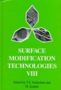 Surface Modification Technologies VIII