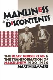 Manliness and its discontents