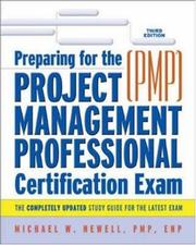 Preparing For The Project Management Professional (PMP) Certification Exam(pmp